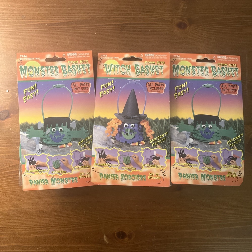 3 Halloween Foam Craft‎ Kits